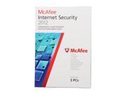 McAfee Internet Security 2012 - 3 PCs