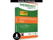 Webroot SecureAnywhere Internet Security Plus 3 Device 2 Year Download