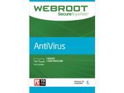Webroot SecureAnywhere AntiVirus 3 Device 1 Year Download