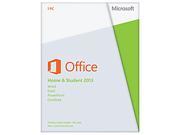 Microsoft Office Home and Student 2013 Product Key Card 1 PC