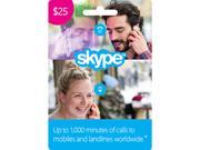 Skype 25 Prepaid Credit