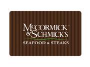 McCormick Schmick s 25 Giftcard Email Delivery