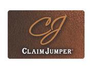 Claim Jumper 100 Giftcard Email Delivery