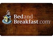 BedandBreakfast.com 25 Gift Card Email Delivery