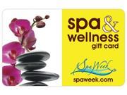Spa and Wellness Gift Card by Spa Week 25 Gift Cards Email Delivery