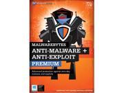 Malwarebytes Anti Malware Premium Anti Exploit Premium 3 PCs 1 Year