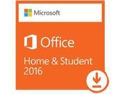 Microsoft Microsoft Office Home and Student 2016 Download 1PC
