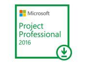 Microsoft Microsoft Project Professional 2016 Download 1PC