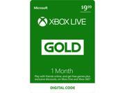 Xbox LIVE 1 Month Gold Membership Digital Code