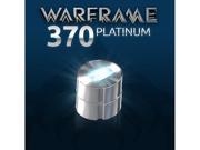 Warframe 370 Platinum Xbox One [Digital Code]