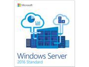 Microsoft Windows Server 2016 Standard 64 bit 10Cal Box Pack