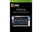 AVG AntiVirus 2017 3 PCs 1 Year