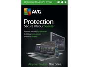 AVG Protection 2017 Unlimited Devices 1 Year
