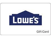 Lowe s 200 Gift Cards Email Delivery