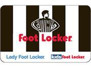 Foot Locker 50 Gift Card Email Delivery