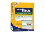 VersaCheck Instant Checks For QuickBooks Quicken Money Form 1000 Business Voucher Blue Prestige 500 Sheets 500 Checks