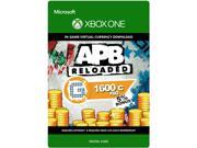 APB Reloaded 1680 G1C XBOX One [Digital Code]