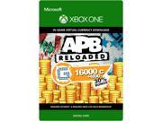 APB Reloaded 20800 G1C XBOX One [Digital Code]