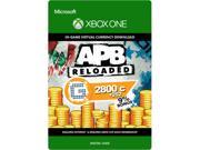 APB Reloaded 3052 G1C XBOX One [Digital Code]