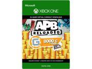 APB Reloaded 9600 G1C XBOX One [Digital Code]