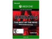 Rock Band 4 The Who Pack XBOX One [Digital Code]