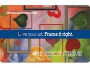 American frame 20 Gift Card Email Delivery