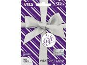 Visa 25 Gift Card Metallic