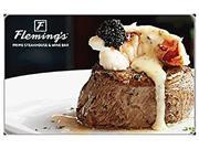 Flemings Prime Steakhouse Wine Bar 25.00 Gift Card Email Delivery