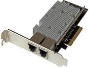 StarTech.com 2 Port PCI Express 10GBase T Ethernet Network Card 10GbE Network Interface Card with Intel X540 Chip