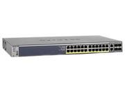 NETGEAR ProSAFE 26 Port Gigabit POE Managed Switch Layer 2 With Static L3 Routing GSM7226LP