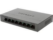 Netgear GS308 100PAS Ethernet Switch 8 Ports 10 100 1000Base T 2 Layer Supported Desktop