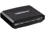 TRENDnet TPA 311 Mid Band Coaxial Network Adapter Up to 256Mbps PHY Rate Up to 193Mbps Throughput