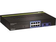 TRENDnet TEG 082WS Switches 4 to 10 Ports 8 Port Gigabit Web Smart Switch. Limited Life Time Warranty