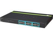 TRENDnet TPE TG240g 24 Port Gigabit PoE Switch. Limited Life Time Warranty