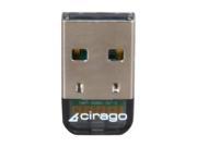 cirago BTA3310 USB 2.0 Micro Bluetooth 3.0 EDR Adapter