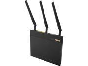 ASUS RT AC66R Dual Band Wireless AC1750 Gigabit Router Manufacturer Recertified