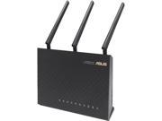 ASUS RT AC68R Wireless AC1900 Dual band Gigabit Router Factory Refurbished