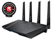 ASUS RT-AC87U Dual-band 4x4 AC2400 4-port Gigabit Gaming Router with ... ASUS RT-AC87U Dual-band 4x4 AC2400 4-port Gigabit Gaming Router with ...