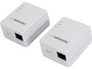 On Networks PL500 199NAS AV500 Powerline kit Up to 500Mbps