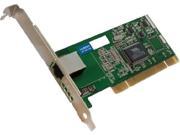 AddOn 10 100 1000Mbs Single Open RJ 45 Port 100m PCI Network Interface Card