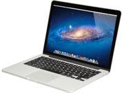Apple Laptop MacBook Pro MF839LL A Intel Core i5 2.70 GHz 8 GB Memory 128 GB SSD Intel Iris Graphics 6100 13.3 Mac OS X v10.10 Yosemite