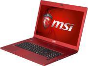 MSI GS Series GS70 Stealth Pro-097 Gaming Laptop Intel Core i7-4710HQ 2.50 GHz 17.3