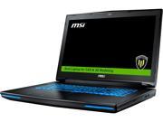 MSI WT72 6QN 218US Laptop Intel Core i7 6920HQ 2.90 GHz 32 GB Memory 1 TB HDD Super RAID 4 256 GB SSD 128 GB x2 NVIDIA Quadro M5500 17.3 4K Windows 10 Pro