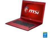 MSI GS Series GS70 STEALTH PRO 086 Gaming Laptop Intel Core i7 4710HQ 2.5 GHz 17.3 Windows 8.1 64 Bit