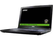 MSI WorkStation Series WE62 7RJ 1832US 15.6 Windows 10 Pro 64 Bit Mobile Workstation