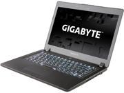 GIGABYTE P34Wv5 SL1 Gaming Laptop Intel Core i7 6700HQ 2.6 GHz 14.0 Windows 10 Home 64 Bit