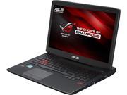 ASUS ROG G751JL WH71 WX Gaming Laptop Intel Core i7 4720HQ 2.6 GHz 17.3 Windows 10 Home 64 Bit
