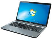 Acer Laptop Aspire E1 E1 731 4699 Intel Pentium 2020M 2.40 GHz 4 GB Memory 500 GB HDD Intel HD Graphics 17.3 Windows 7 Home Premium 64 Bit
