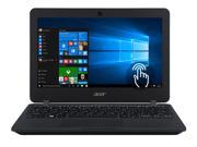Acer Laptop TravelMate B TMB117 MP C2G3 US Intel Celeron N3060 1.60 GHz 4 GB Memory 32 GB eMMC SSD Intel HD Graphics 11.6 Touchscreen Windows 10 Pro 64 Bit