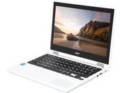 Acer CB5 132T C8ZW 2 in 1 Chromebook Intel Celeron N3060 1.60 GHz 4 GB Memory 16 GB eMMC 11.6 Touchscreen Chrome OS Manufacturer Recertified